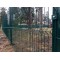 Зеленый 3д забор для загородного участка